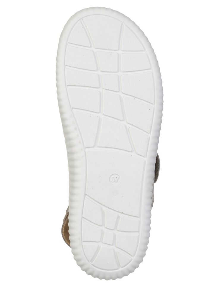 ELENA EDEN, bekv&auml;ma damsandaler, bredd H, med uttagbar fotb&auml;dd 