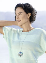 Ormkedja i silverlook med elefanth&auml;nge 