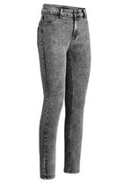 Ankellånga, figurformade jeans BÄR