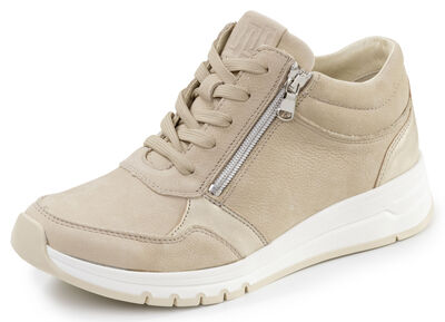 Waldläufer, bekväma damstövlar, bredd H, med avtagbar fotbädd 