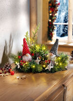 Upplyst arrangemang, batteridriven 