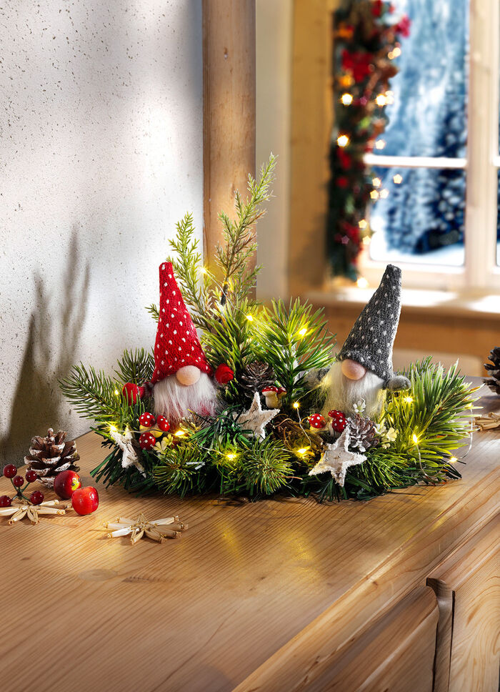 Upplyst arrangemang, batteridriven 