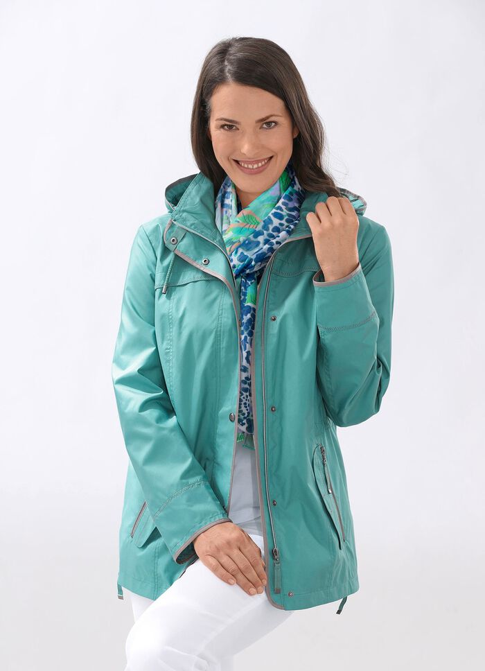 Funktionell jacka med dragkedja i sidoslitsarna PACIFIC