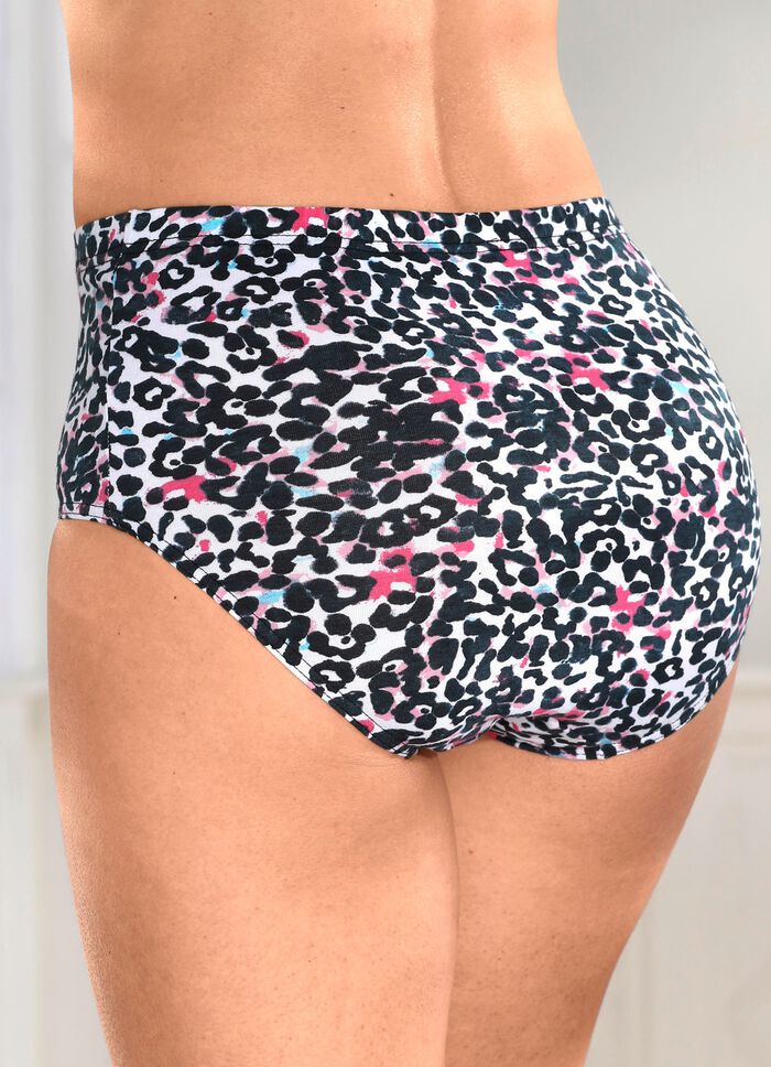 Kalsonger i fyrpack med tryckdesign 