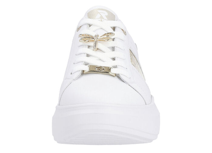 Sneakers med trollslända metallsmycken VITT GULD