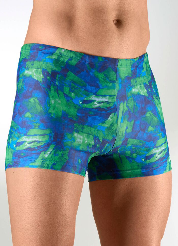 Schwab badshorts i h&ouml;gre boxform 