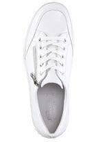 ELENA EDEN sneakers gjorda av grynigt kalvskinn WEISS