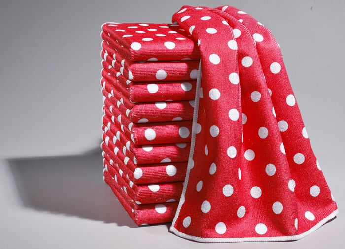 Mikrofiber k&ouml;kshanddukar set 10 delar 