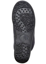 Tvåpack, klassiska herrtofflor, bredd H, med resårband BLÅ+SVART