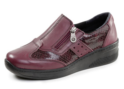 ELENA EDEN, bekväma damtofflor, bredd H, med uttagbar fotbädd 