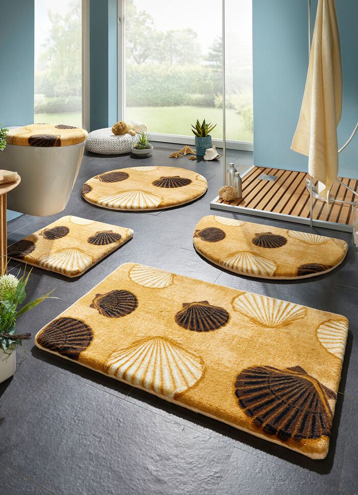 Badmatta med halkfri baksida 