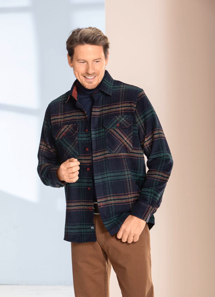 Rutig overshirt fr&aring;n "Milano Italy" 