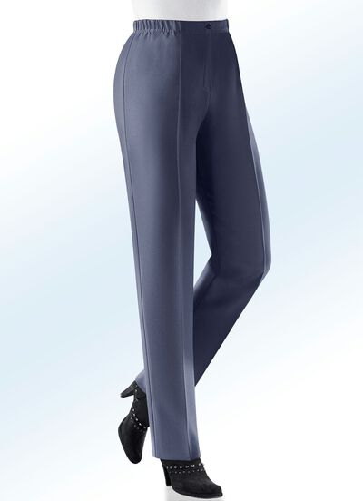 Byxor i bekv&auml;m slip-on-modell 