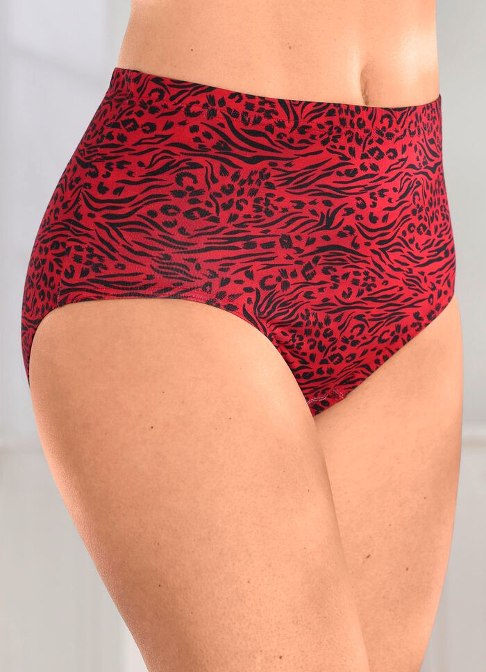 Fyrapack trosor med res&aring;r i midjan 