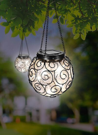 Solenergi h&auml;ngande boll 