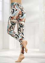 Tvåpack leggings med elastan 