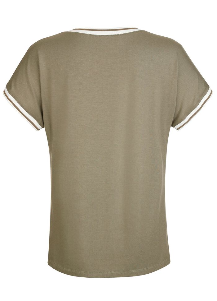 Skjorta med all-over design 