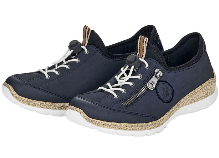 Rieker, sportiga damsneakers, med MemoSoft-innersula, 