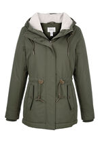 Funktionsjacka med fast huva 