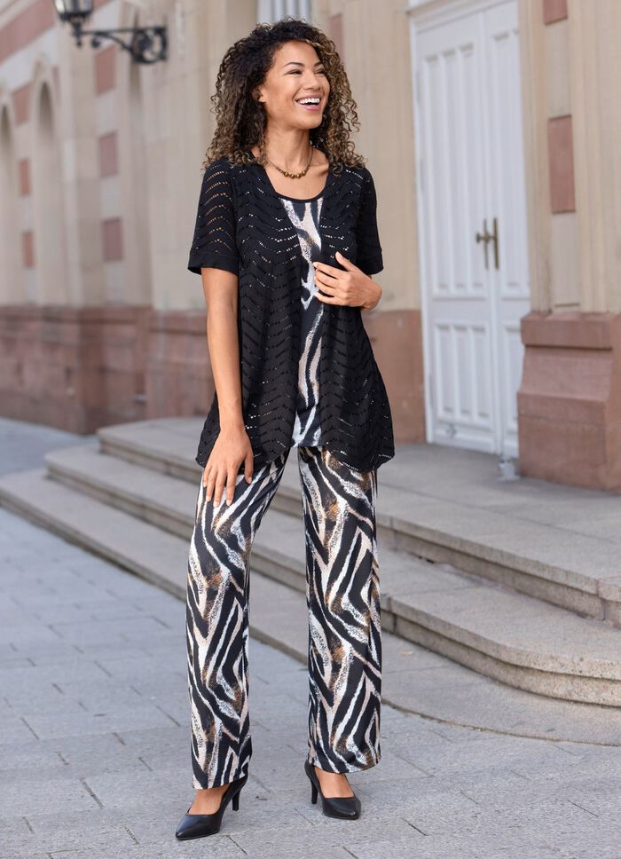 L&aring;ngskjorta i kavaj-look 