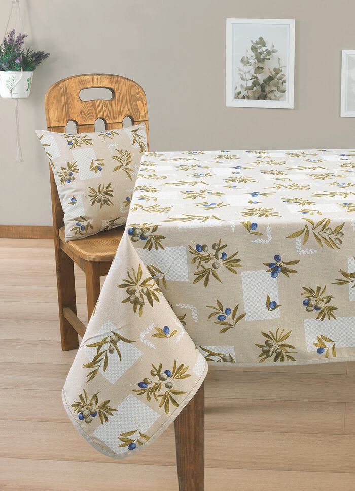 Bord- och rumsdekoration med fl&auml;ckskyddande yta 