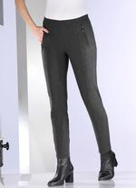 Byxor med fickor med dragkedja 