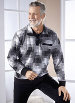 Troyer med knäppt bröstficka