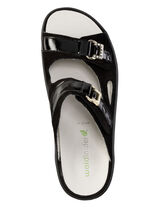 Ranger mule med metallsmycken med strass SCHWARZ