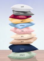 H&ouml;gkvalitativa Mako-&ouml;rngott i satin med dragkedja 