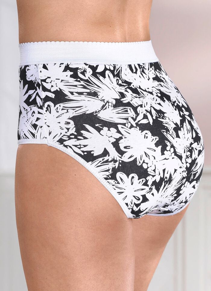 Fyrapack shapingtrosor med f&ouml;rst&auml;rkt magparti 