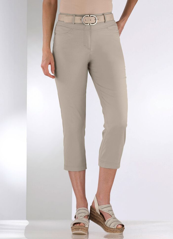 Capribyxor med 4 fickor 