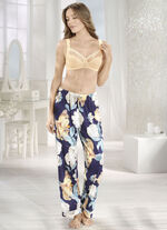 LingaDore bygel-bh med jacquarddesign och elastisk spets 