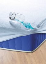 Inkontinenslakan med res&aring;r f&ouml;r diskret s&auml;nghygien 