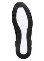 ELENA EDEN sneakers i nappa och mocka SVARTVITT