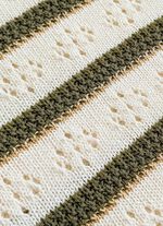 Tröja med glitterdetaljer ECRU-OLIV-BEIGE