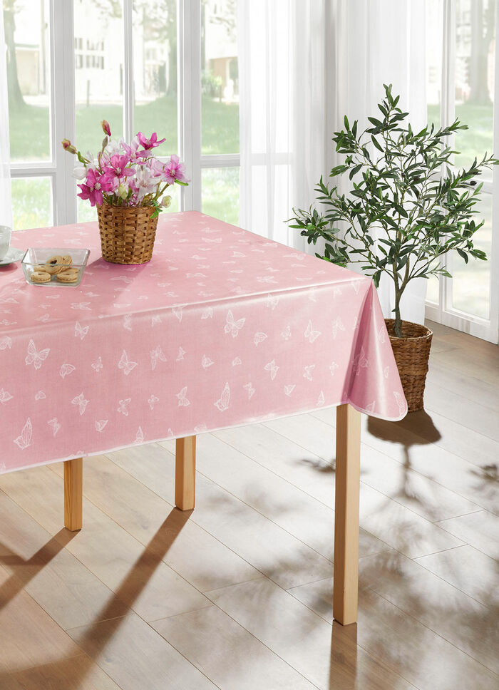 Tvättbar vaxduksduk ROSÉ