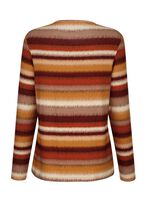 Skjorta med moderiktig randig design 