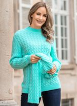 Tr&ouml;ja med halsduk i mjuk kvalitet ISBL&Aring;