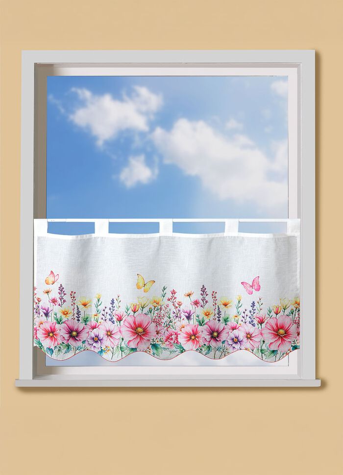 Digitaltryckta korta gardiner 