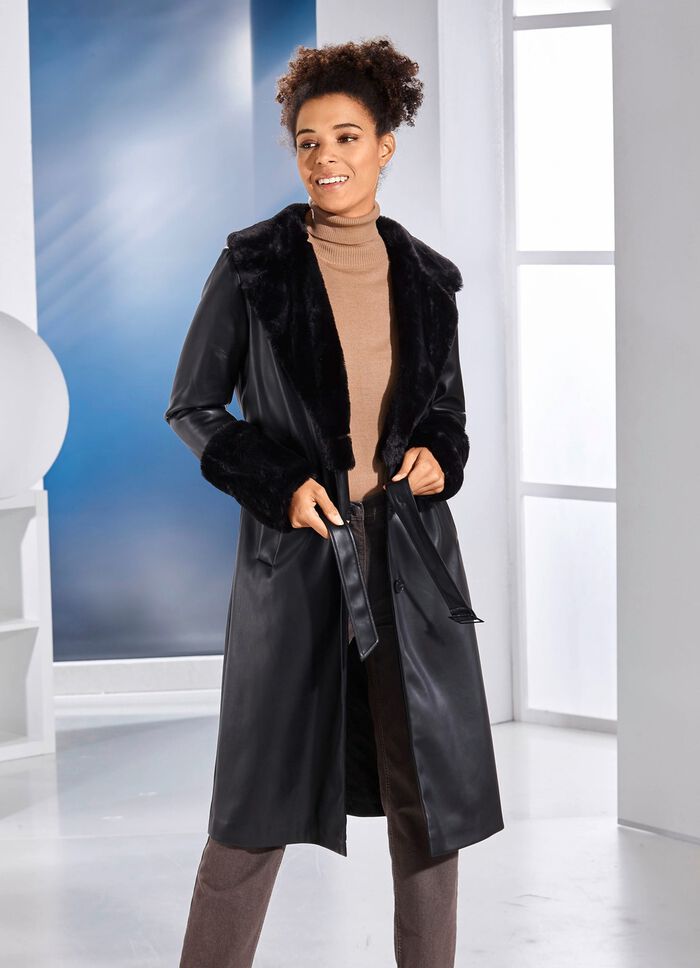 Kappa tillverkad av nappal&auml;derimitation 