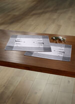Bord- och rumsdekoration i linne-look 