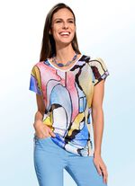 Underbar skjorta med &ouml;verlappande axlar 