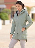 Funktionell kort kappa med fast huva LINDGR&Uuml;N