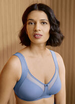 Anita bh med formpressade kupor JEANSBLAU