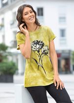 Skjorta i batiklook i 2 f&auml;rger 