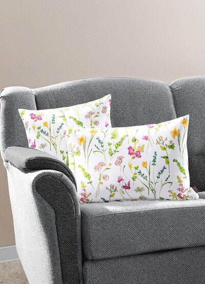 Kuddfodral med dragkedja 