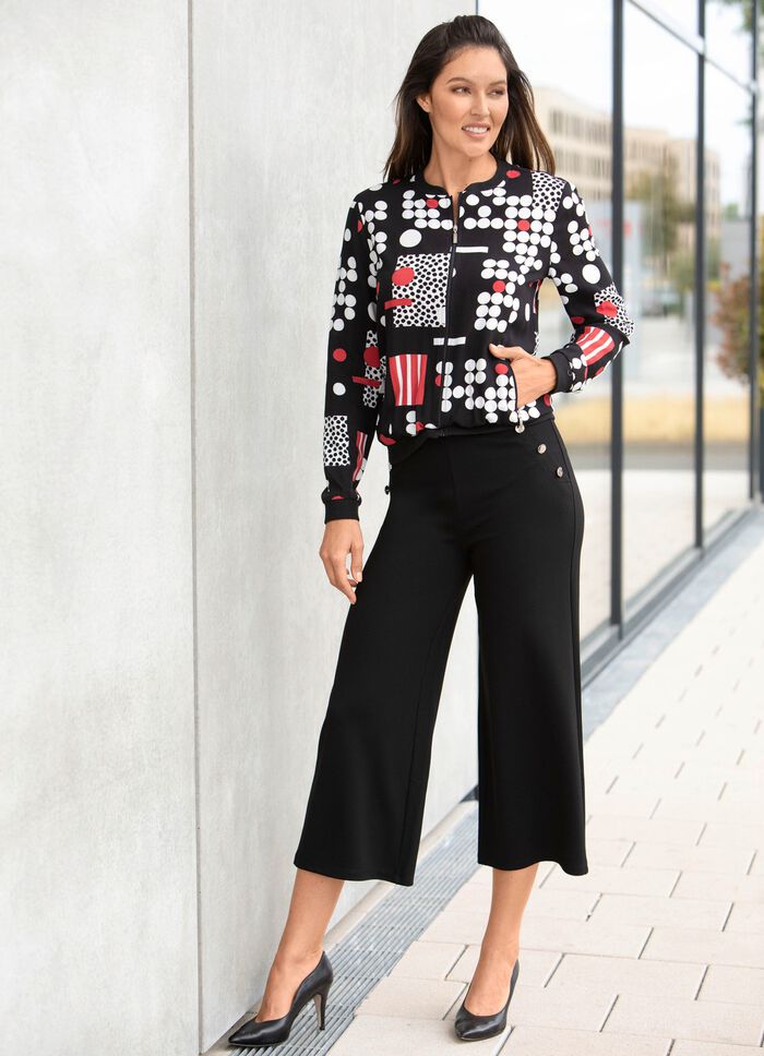 Culottes med dekorativa knappar 