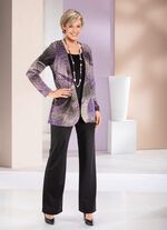 Skjorta i jacka-look 