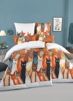 Dubbelsidigt tryckt s&auml;ngkl&auml;derset 