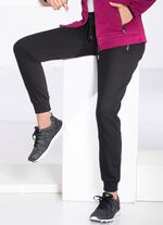 Casual byxor med dragkedjefickor i 4 f&auml;rger SVART